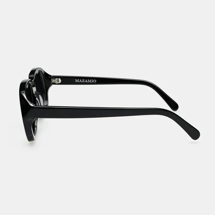Mazamio Delon Sunglasses - Black with Dark Grey Tint