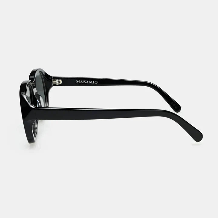 Mazamio Delon Sunglasses - Black with Light Grey Tint