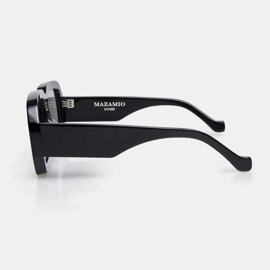 Mazamio Sunglasses - Black with Light Grey Tint